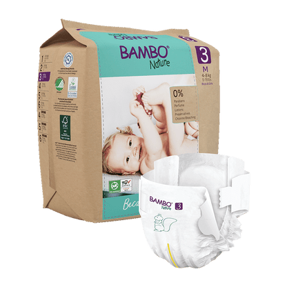 Bambo Nature pañales T3(4-8kg)/28