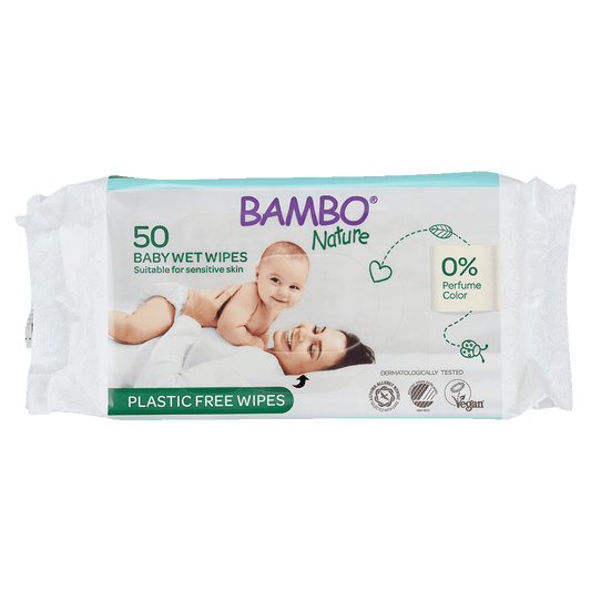 Bambo Nature toallitas Plastic Free/50