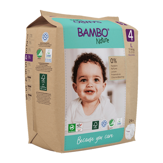 Bambo Nature pañales T4(7-14kg)/24