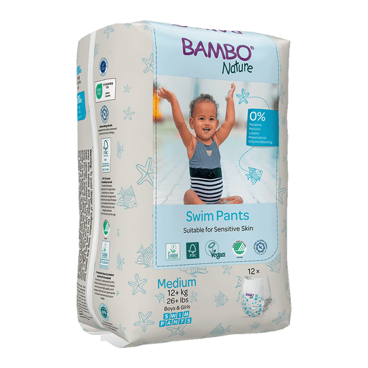 Bambo Nature pañales para el baño M (+12g)/12