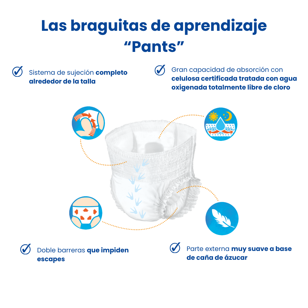 Pingo Braguitas Aprendizaje "Pants"